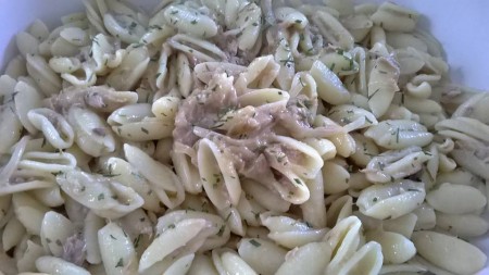 Gnocchetti sardi tonno e lime